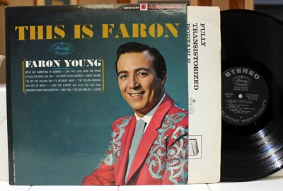 Rare Country LP - Faron Young - This Is Faron - Mercury # SR