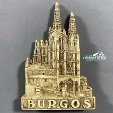 Burgos Cathedral Spain Tourist Gift Souvenir 3D Resin Refrigerator Fridge Magnet