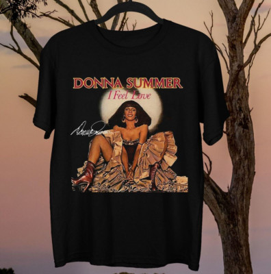 Donna Summer Shirt I Feel Love Signature Unisex T-Shirt All Size MC928