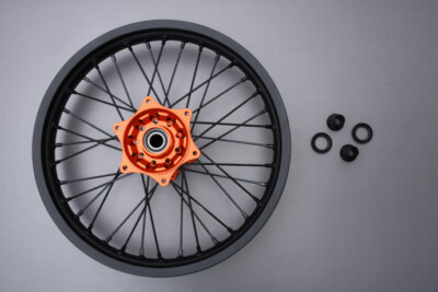 Felge / Komplett-Hintere Cross Orange für HUSABERG TE 250 2011-2014 2,15''x19''