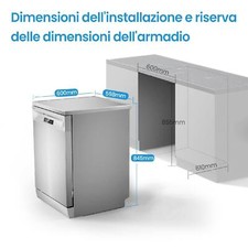 COMFEE Lavastoviglie MFD60S200X 14 COPER - 3