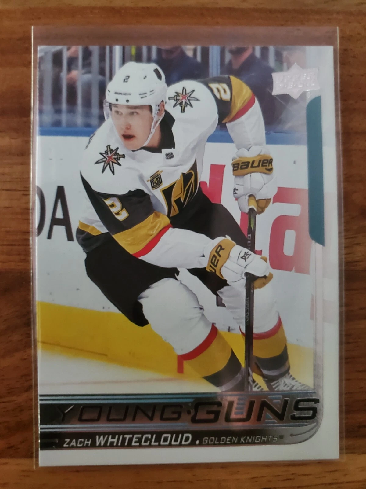 2018 19 Upper Deck Zach Whitecloud Young Guns #237 Vegas Golden Knights!