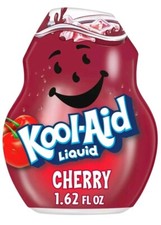 8 Pack Kool-Aid Liquid Cherry Artificially Flavored Drink Mix 1.62 Oz Bottle
