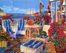 Art Mural Ceramic Backsplash Bath Sea Porch Tile 178