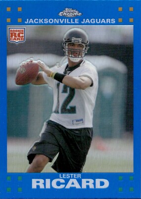 Lester Ricard - Rookie - 2007 Topps Chrome - Blue Refractor #TC180
