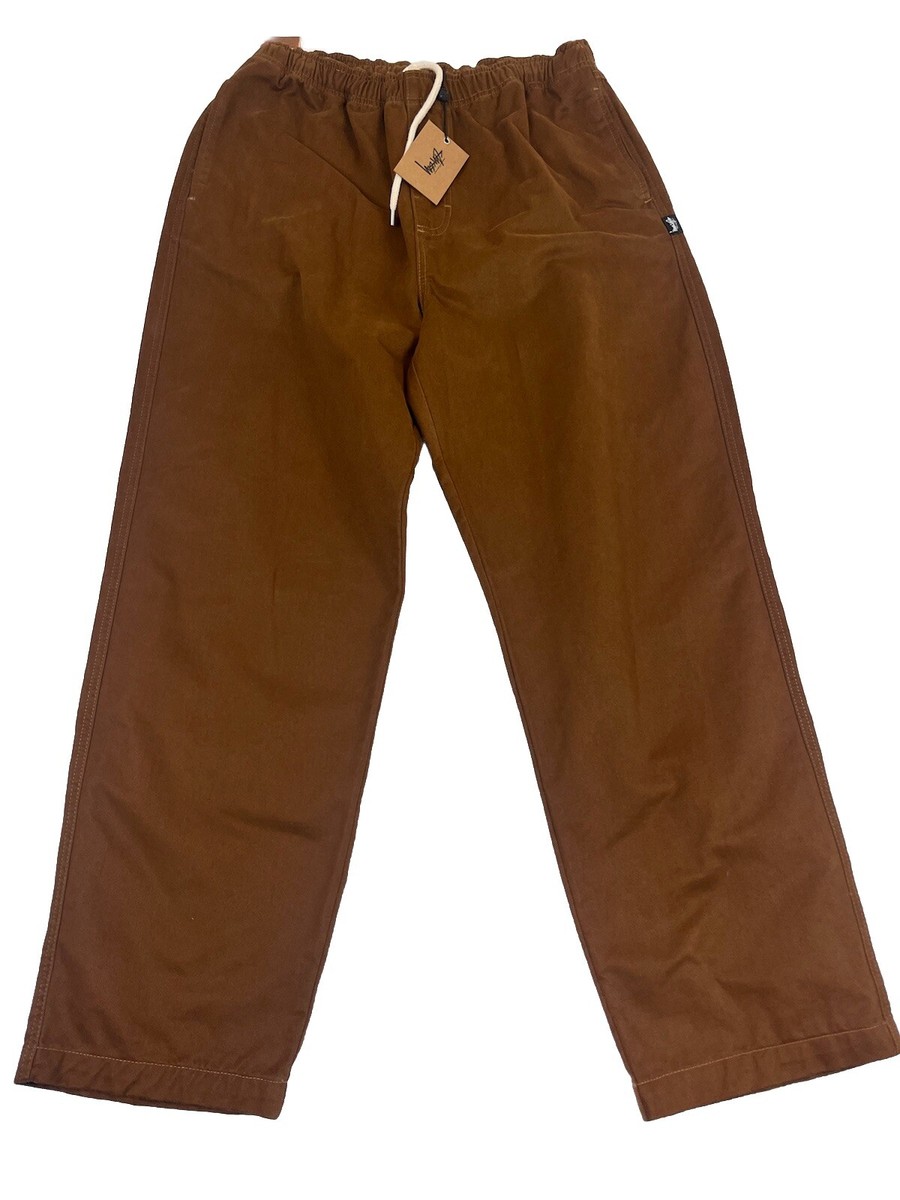 stussy brushed beach pants L 野村訓市 STUSSY BRUSHED BEACH PANT BONE L 野村訓市着