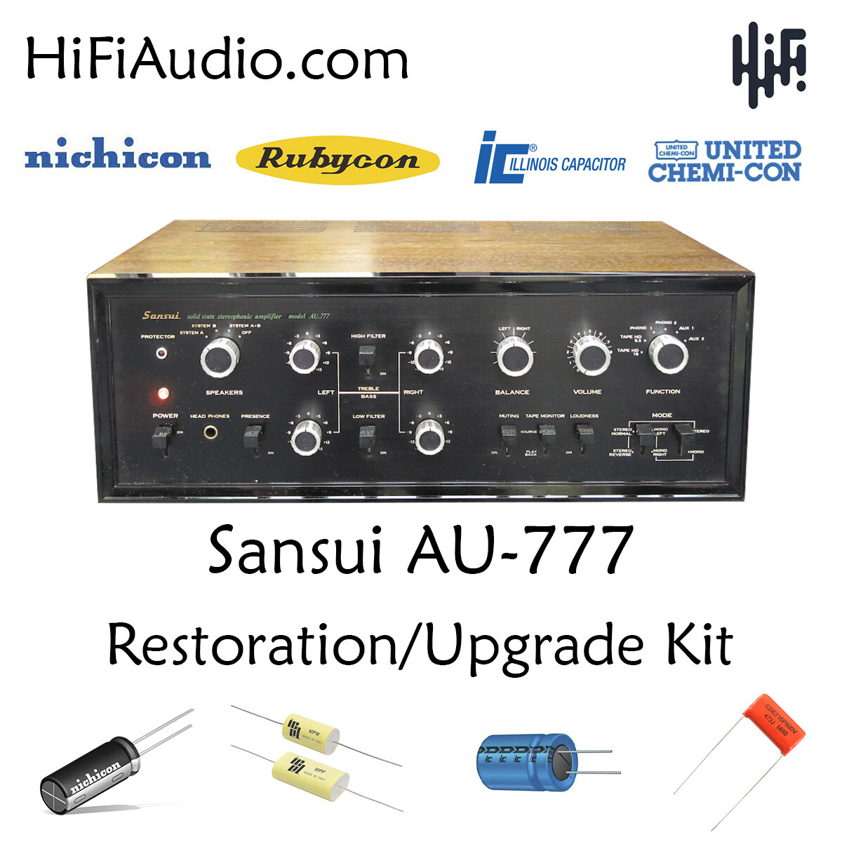 Sansui AU-777 サンスイステリオアンプ 100V 名機！SANSUI AU-777D プリメインアンプ 動作品 - メルカリ
