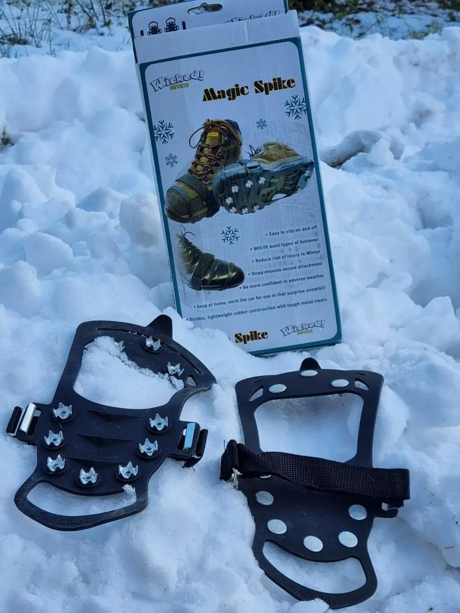 Anti slip snow hotsell shoes spike grip