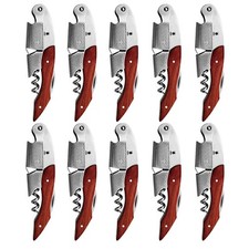 (10) Corkscrew Wine Opener Bottle Waiters Key...