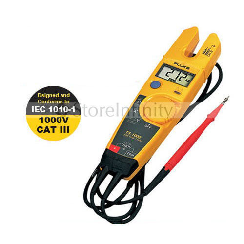 Fluke T5-1000 전압 연속성 전류 전기 테스터 1000V CAT III AC/DC