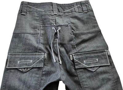 Pantalon Corset Gris Marithé Et François Girbaud - Taille 38, Occasion Très Bon état