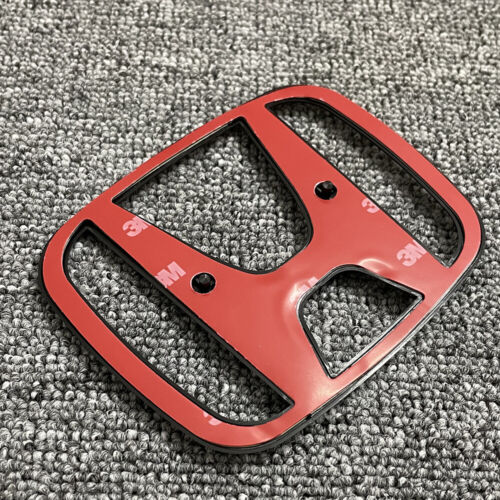 Front Grille Black Emblem Fits HONDA 05-16 Accord 15-17 FiT 05-11 CRV 15-18 HRV - Picture 4 of 6