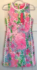 Lilly Pulitzer Mila Stretch Shift Dress Paradise Found size 0