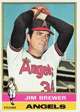 Jim Brewer 1976 TOPPS Baseball Card #459