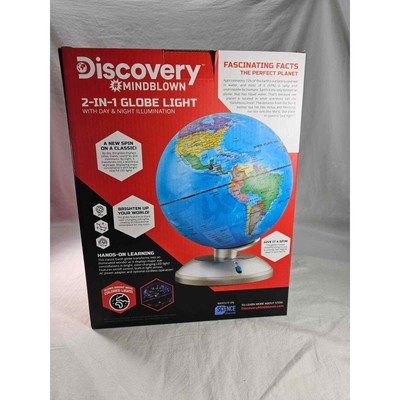 Discovery #Mindblown 2 in 1 Globe Light, Day and Night