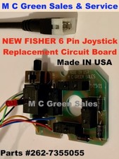 Fisher Snow Plow Joystick Controller Replacement Circuit Board New Usa Built Fisher Snow Plow Joystick Controller Replacement Circuit Board New Usa Built