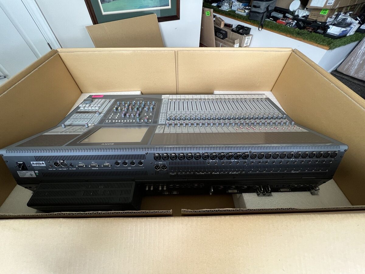 Sony DMX-R100 Digital Audio Touchscreen Mixer 48 Channel 4 Sony DMX-R100 Digital Audio Touchscreen Mixer 48 Channel 4