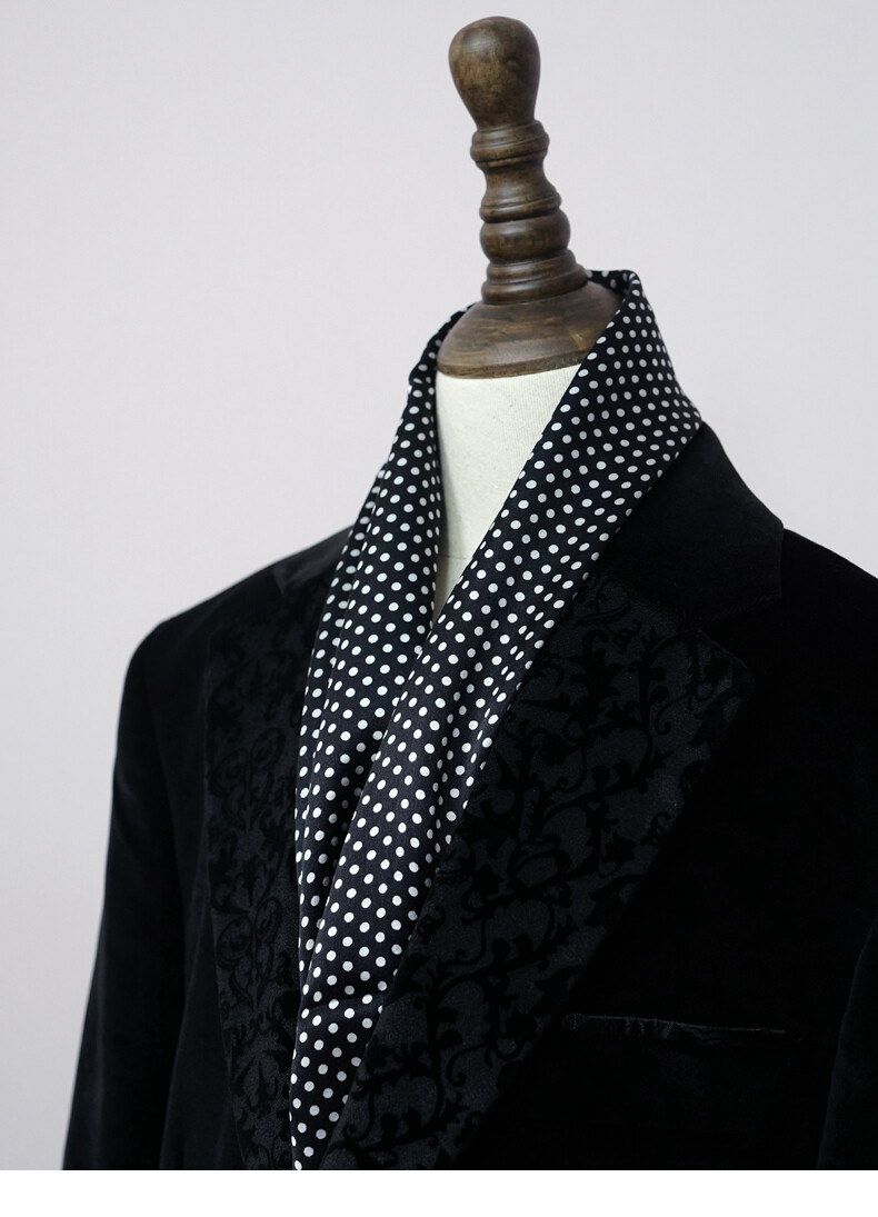 ◇DAKS◇ [SILK 100%]Black DD DAKS Long Skinny Silk Scarf DCS Oversized Designer Silk Scarf in Dark Charcoal | Bows-N-Ties.com