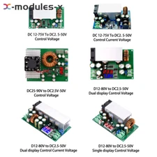 DC-DC Adjustable Step-down Buck Converter Module 12-90V to 5V/9V/12V/24V/36V48V.