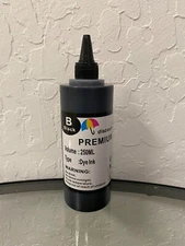 Premium Black Bulk Dye Refill Ink 250ml for EPSON