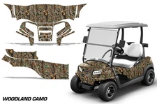 Golf Cart Graphics Decals Stickers For Club Car Onward 2 Passenger WOODLAND CAMO