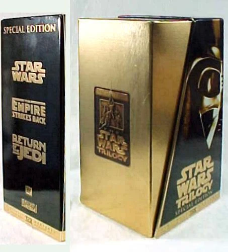 Star wars vhs box set best sale special edition