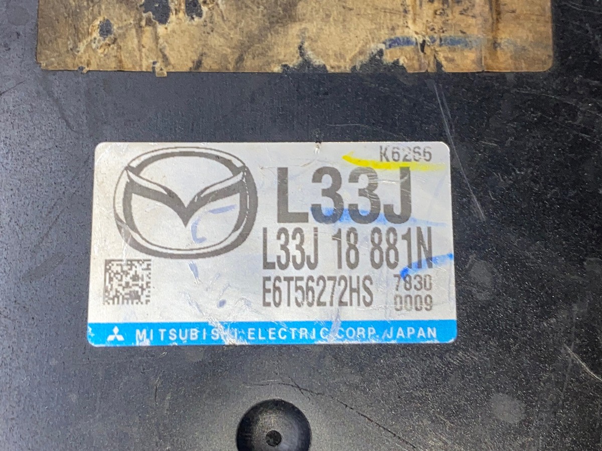 Jdm 06-12 Mazdaspeed 3-6 CX-7 L3-VDT Turbo 2.3L Automatic Ecu