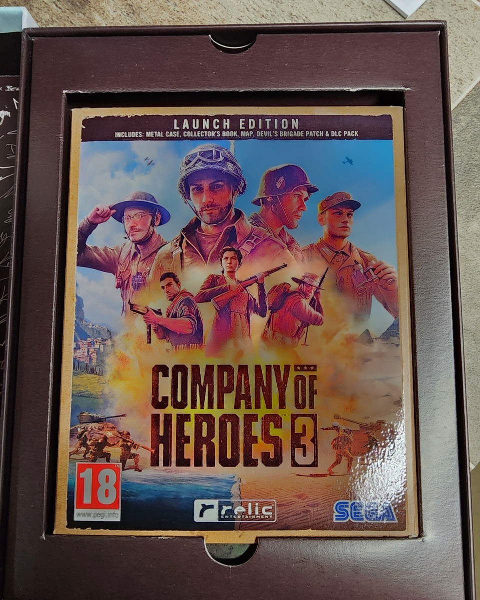 COMPANY OF HEROES 3 PREMIUM EDITION  (No Game)