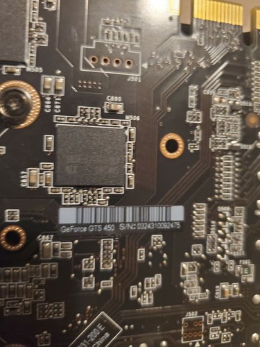 GeForce Nvidia GTS 450 1gb 1HDMI Port 2 DV1 Ports - Picture 2 of 10