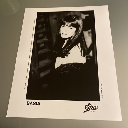 1990 Basia Polish Singer Songwriter Vtg Press Photo Epic Records 8x10 ...