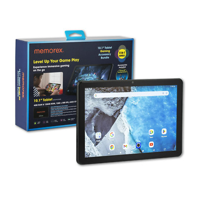 Memorex MXTAB101C 10.1'' HD IPS 4GB RAM 128GB Storage 2 GHz Processor Speed