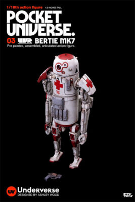 Underverse Pocket Universe 03 WWR Bertie MK7 1/8th Action Figure