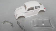 "NEW" T-DASH WHITE BUG KIT CLEAR WINDSHIELD HO T JET BODY PAINTED DETAILS