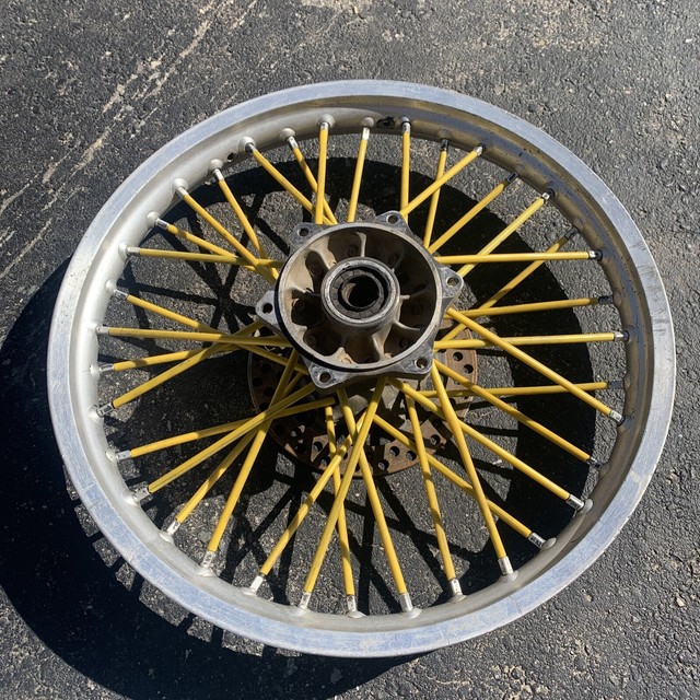 90 Suzuki Rm125 RM 125 L OEM Rear Wheel Rim Hub Tire for sale online eBay