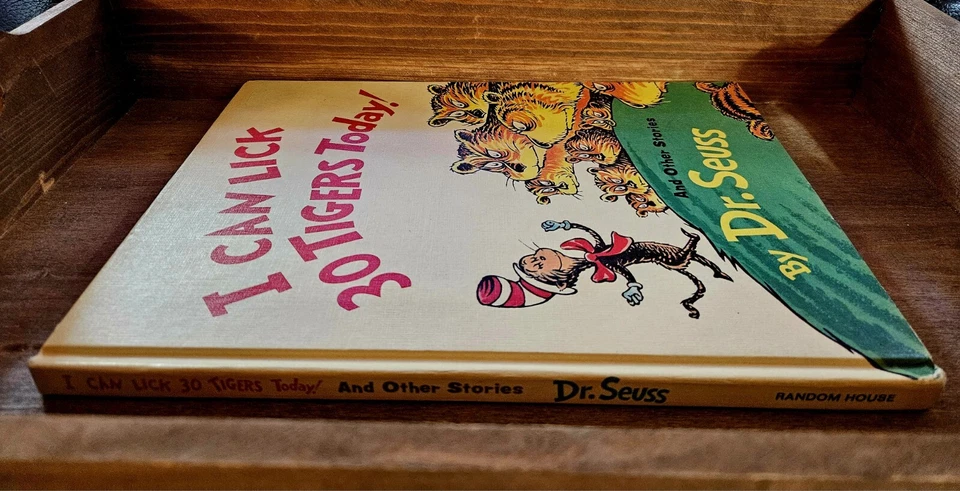 Vintage Dr. Seuss 1969 1st Edition I Can Lick 30 Tigers Today First Printing  — 第 4/4 张图片