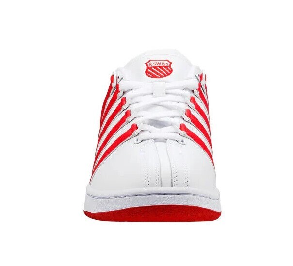 K SWISS CLASSIC VN MEN'S WHITE / MARS RED 07321 117 | eBay