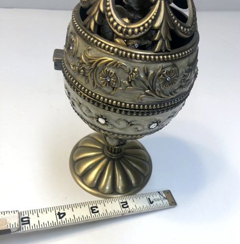 Jane Seymour St.Catherine’s Court Musical Egg With Rotating Angel New In Box VtG - Picture 12 of 23