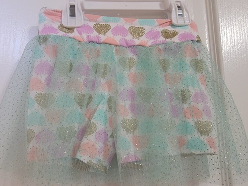 TOMMY BAHAMA KIDS Girl's Mermaid Sz XS (4) Mesh Skirt / Shorts Set NWT - Picture 8 of 12