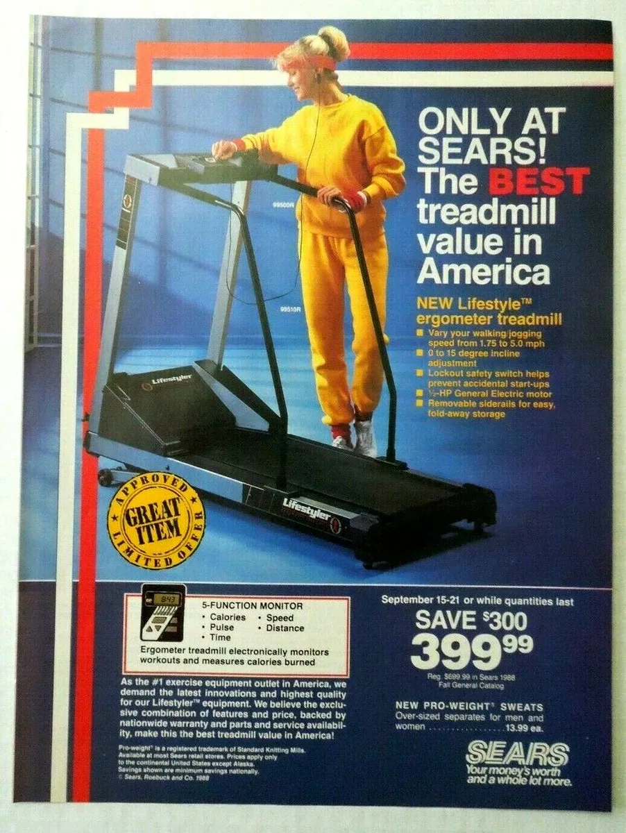 Sears treadmill on sale