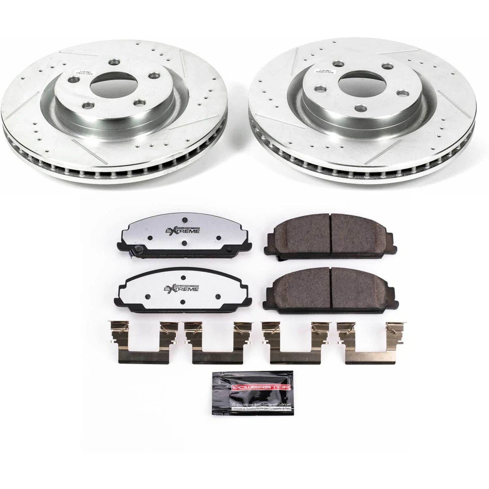 Power Stop K5529-26 1-Click Street Warrior Z26 Brake Kit for 08-09 Pontiac G8 Foto 2 de 2