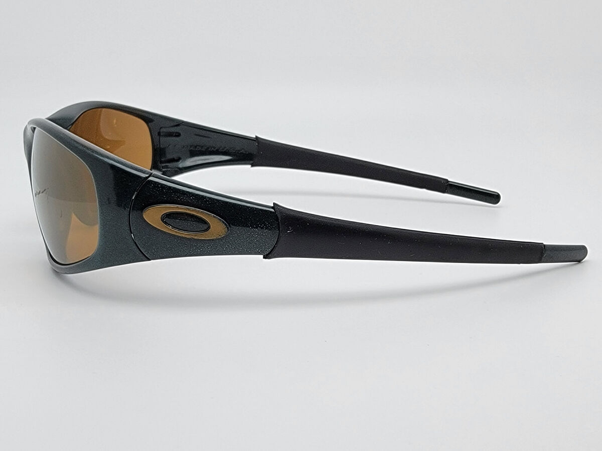 Oakley 04-036 Straight Jacket Gen 1 Emerald Frame Gold Oakley 04-036 Straight Jacket Gen 1 Emerald Frame Gold