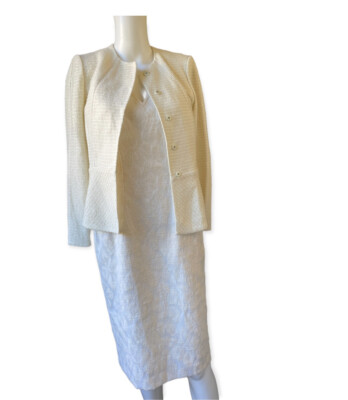 cream dress and jacket set The Grace Mini Dress & Jacket Set