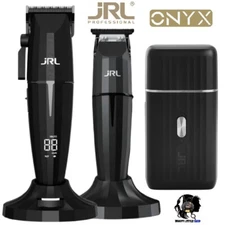 JRL ONYX FF 2020C-B + 2020T-B CLIPPER TRIMMER + SF PRO SHAVER HAIRCUTTER CHOICE
