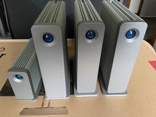 3 X LaCie D2 Quadra v2 1TB + 1 X LaCie Thunderbolt 2 eSATA  hub + psu + cables