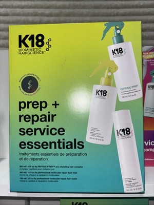 K18 Repair Service Set Molecular Repair Mist And Mask And Peptide Prep