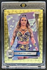 Marketplace image: 2025 Topps Chrome WWE Elektra Lopez Superfractors #1/1