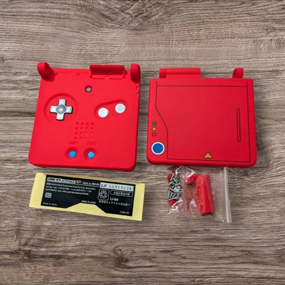 Nintendo Pokedex Pokemon Shell Game Boy Advance SP Replacement