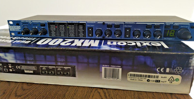 Lexicon MX200 Dual Reverb Effects Processor Rack 1U + Original Box