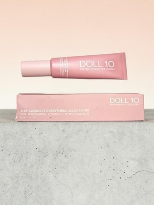 NIB~ Doll 10 LIQUID FILTER Corrects Everything FAIR Foundation Niacinamide