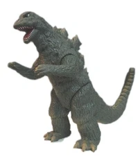 Rare YMSF Y-MSF GREEN Godzilla 1965 6 INCH figure from Japan